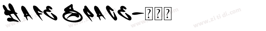 Hafe Space字体转换